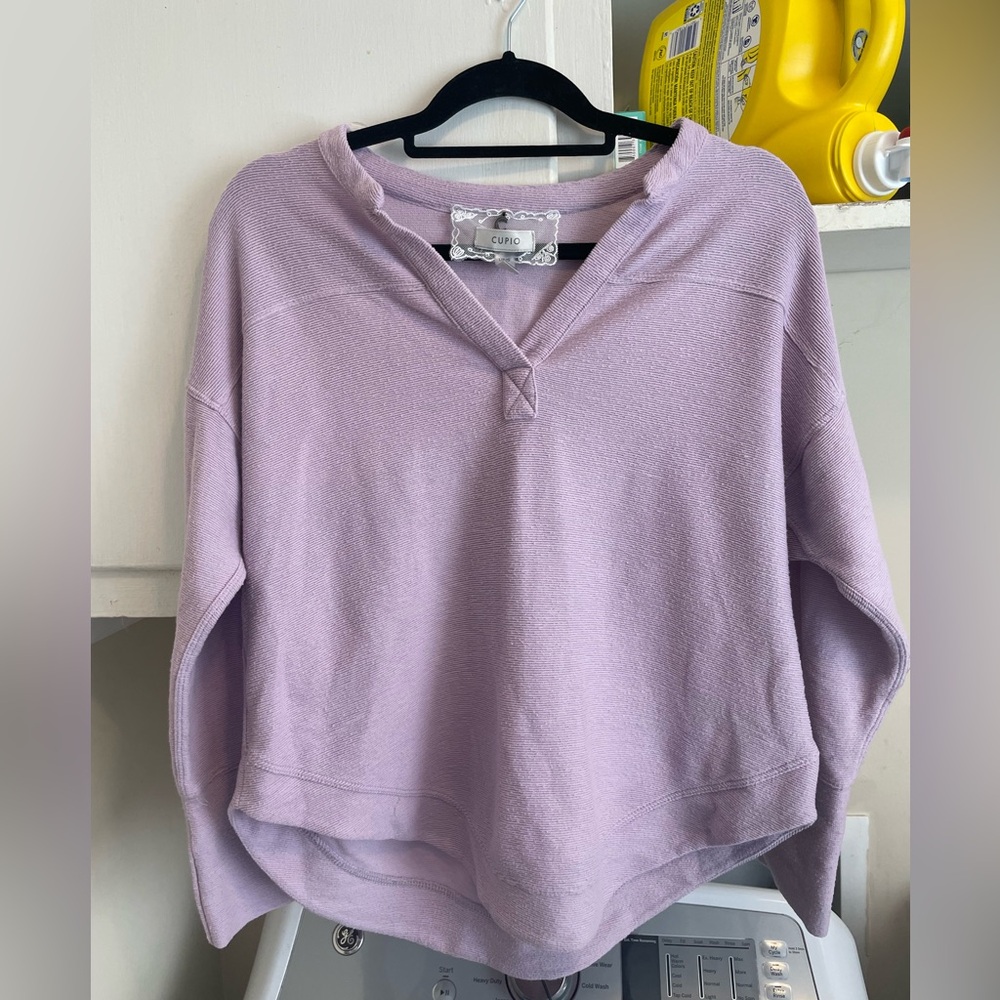 Cupio purple shirt
